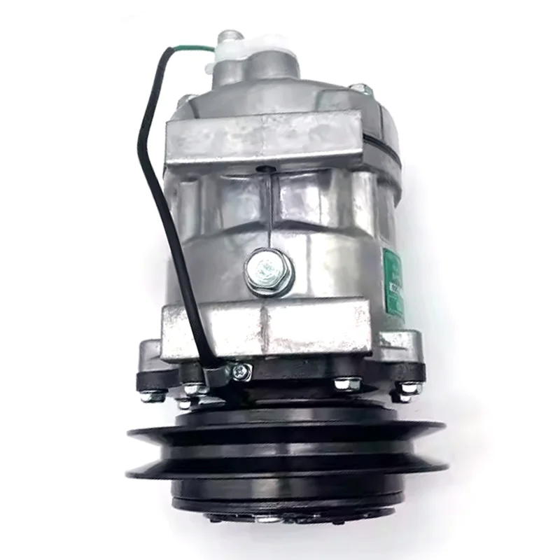 For KOBELCO SK200-6 SK480-6 SK330-6 SK290-6 Excavator Accessory AC AC air Conditioning Compressor Part Number LC91V00002F1