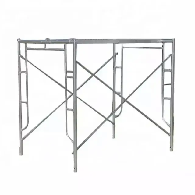 Ladder Frame Scaffolding  Construction Material Brace Scaffolding Platform System H Frame Scaffolding for Construction