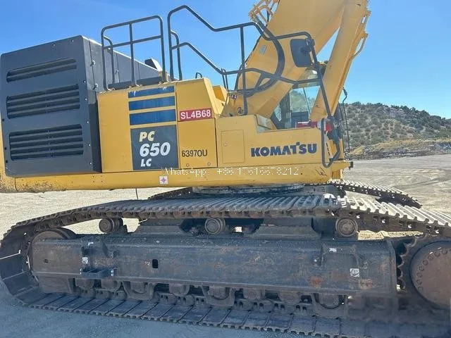 Komatsu PC650 65 Ton Crawler Excavator Mini Model with Core Components in Japan Cheap Komatsu Pc 650 in China