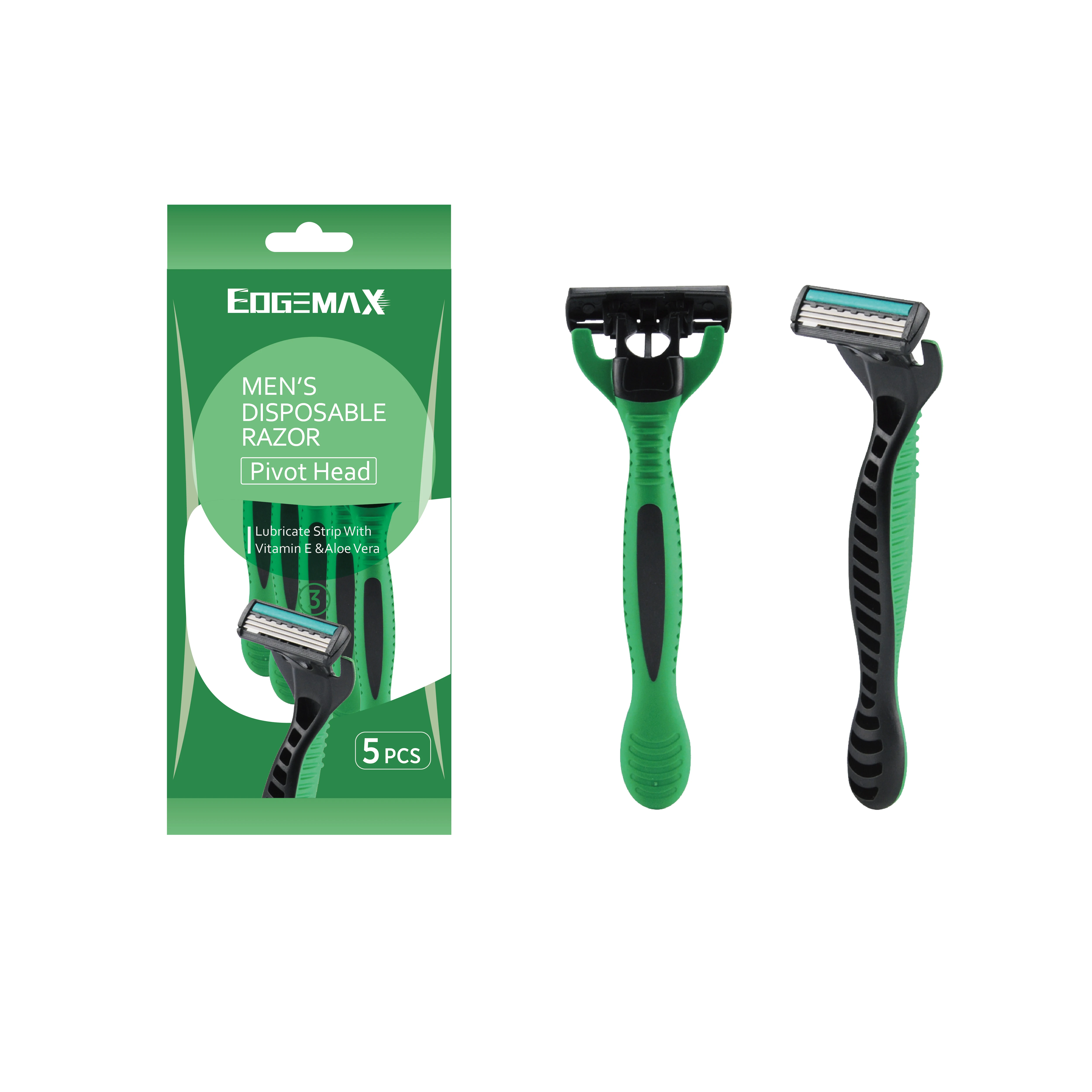 Popular Design 3 Blade Shaving Razor For Men, Top Sales 3 Blade Disposable Razor