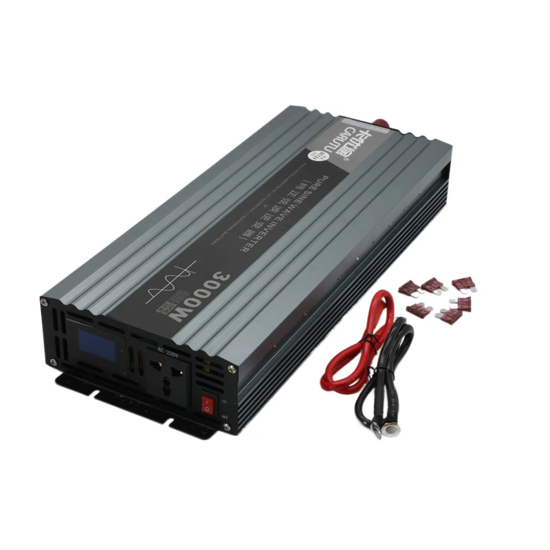 Hot selling high power 3000w 12v pure sine wave inverter vehicle power house inverter power pure sine solar wave  for sale