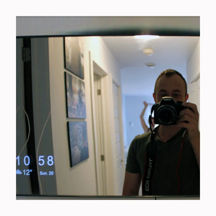 Factory Supply Mirror Glass Two Way Two-Way Mirror Privacy Glass Screen