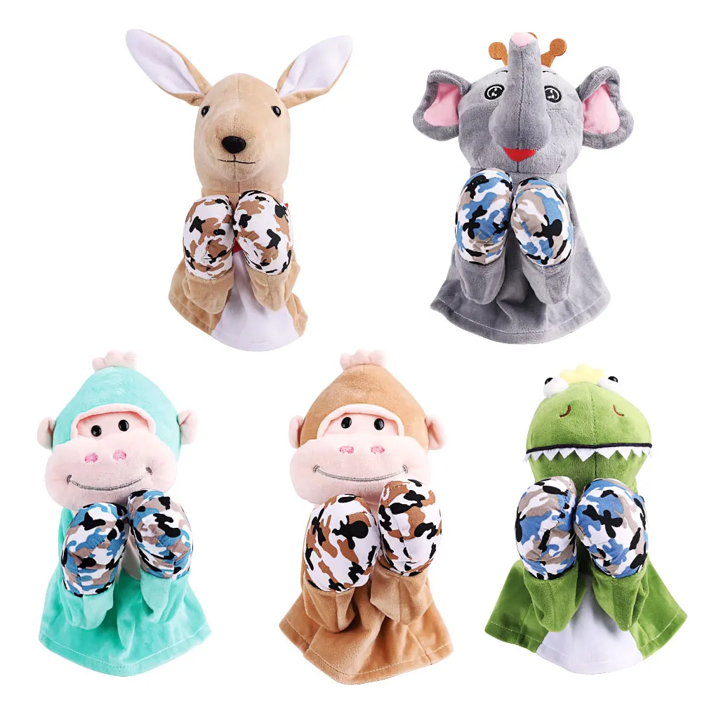 Educational boxing Hand Puppet toy Parent-child Interaction Toys Kids Animal Hand Puppet TOYS