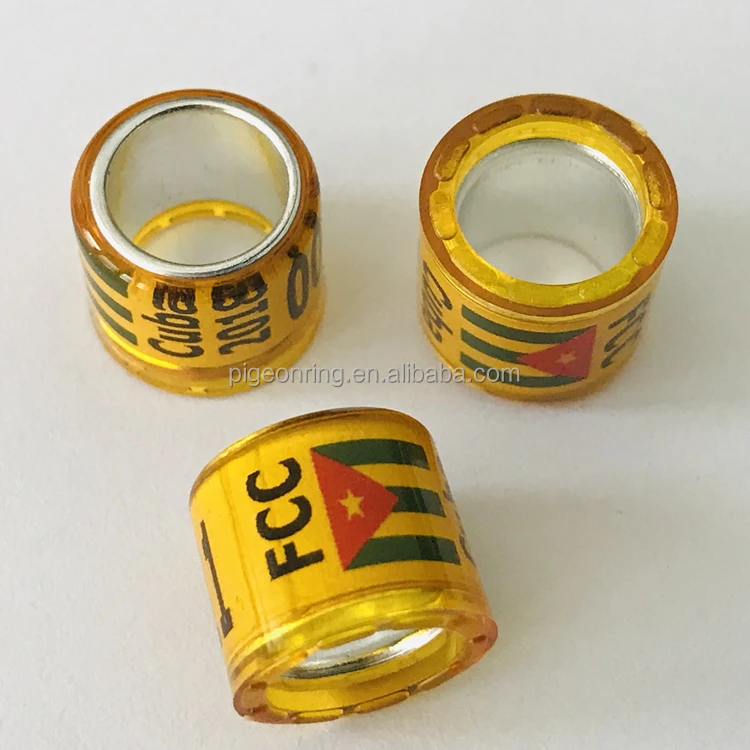 Factory direct sales of high quality aluminium&plastic racing FCC pigeon rings FCI pigeon rings bird rings