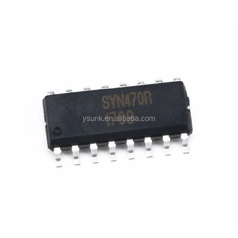 Original SMD SYN470R 300MHz/450MHz Wireless ASK receiver chip with on-time delivery