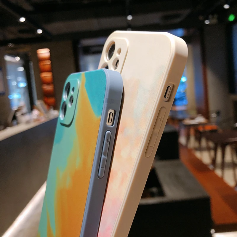 Factory wholesale For Iphone X Electroplating Clear TPU Phone Case Three Edge Contrast Color Mobile Phone Back Cover For Iphone