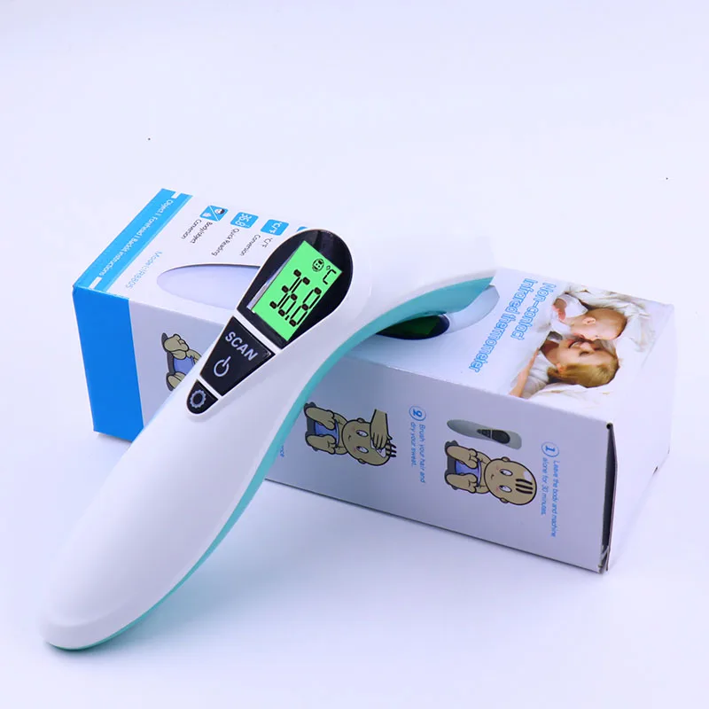 Hot Sale Baby Body Temperature Digital Infrared Thermometer Gun Fever Measure Adult Kids Forehead Non contact LCD IR Thermometer