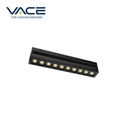 VACE Spot Cct 48V Gold Kitchen Grid Aluminum Body System Pendant Magnet Magnetic Led Track Lights