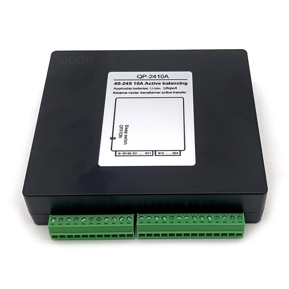 Qucc 10Amp 24S 20S 8S 12S 16S 13S Active balancing Li-ion LiFePO4  LFP 4S 8S BMS energy transfer Lithium battery energy balance