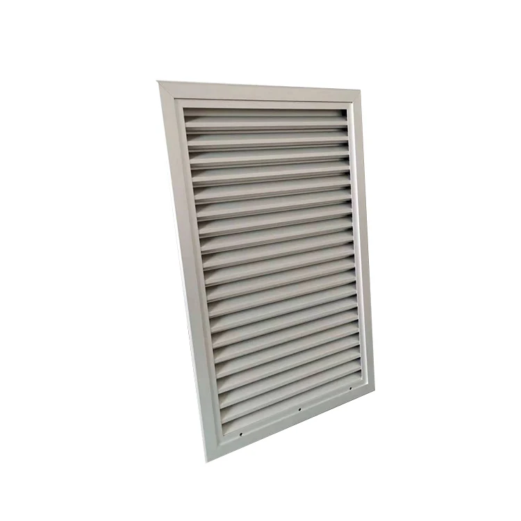 Rain proof aluminum louvered shutters for EV Charging pile