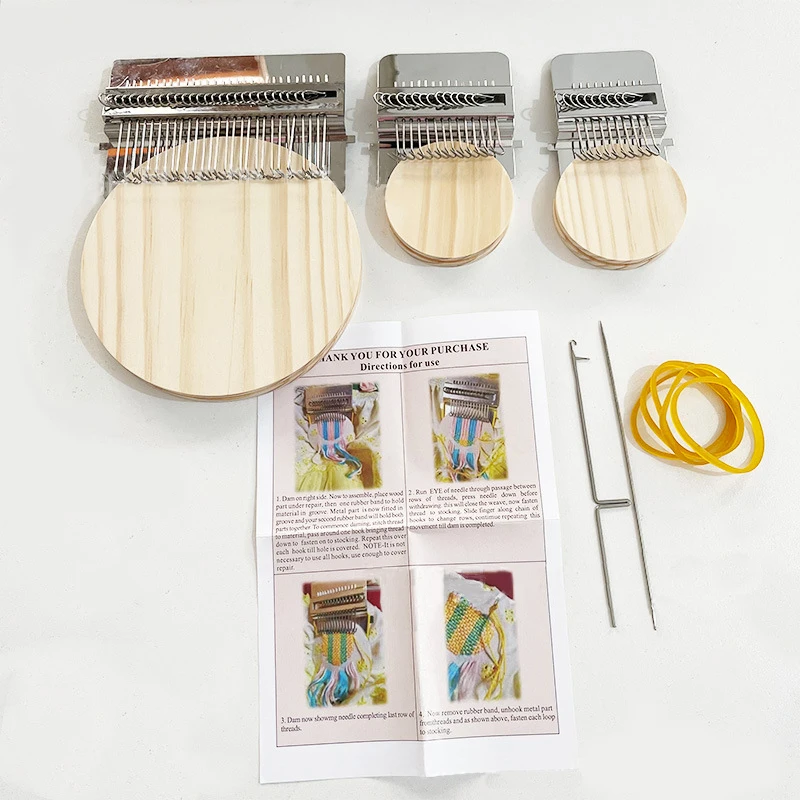 4 size Mini loom Small knitter boxed sewing tools DIY hand tools