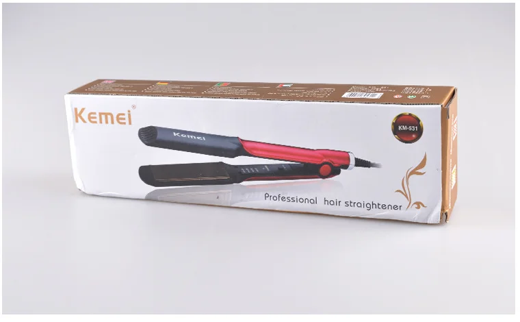 KM-531 hair straightener wholesale perm hairdresser beauty power splint straight hair artifact