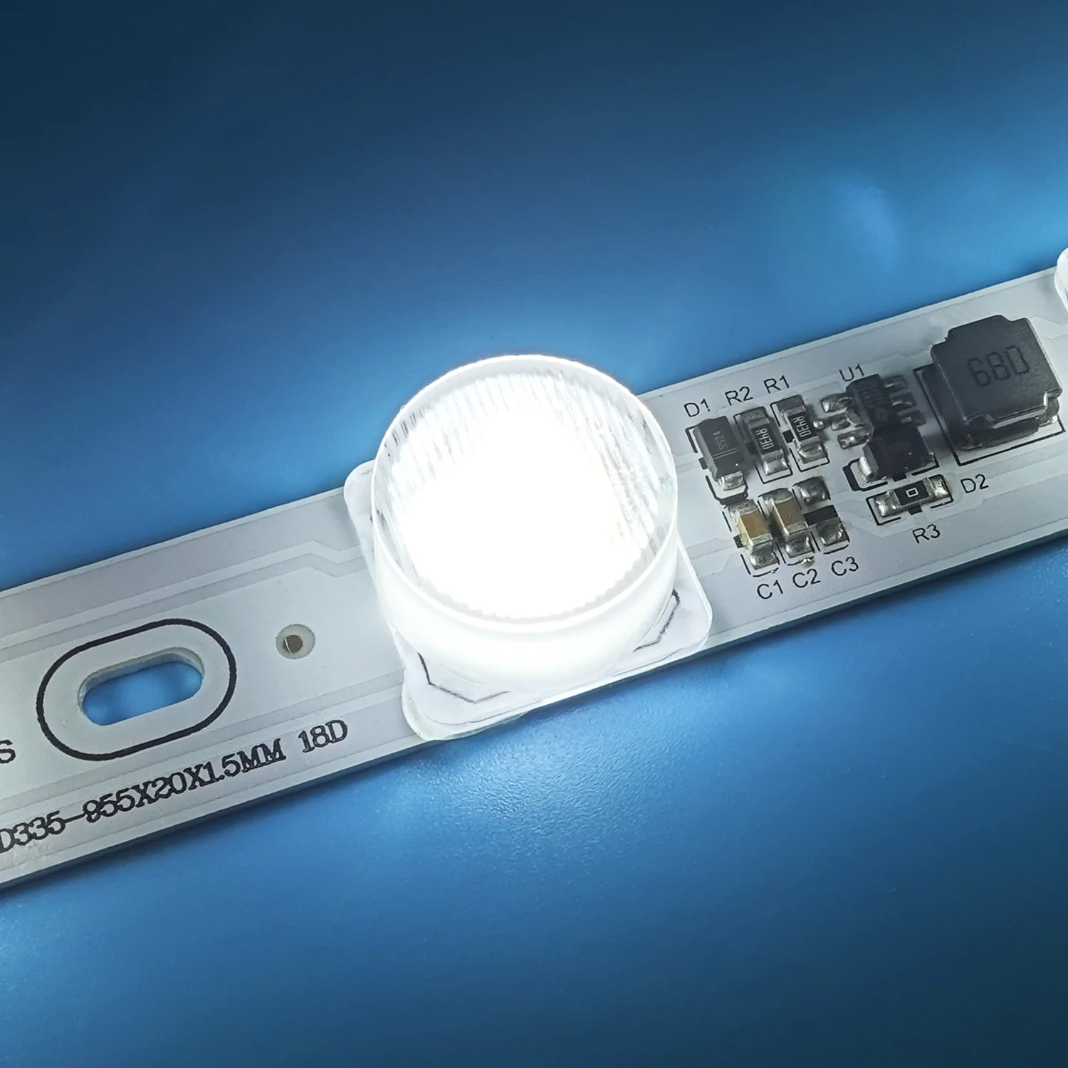 hot sale led edge lit bar led sidelight bar for led lightbox smd3030 strip aluminum profile led strip light