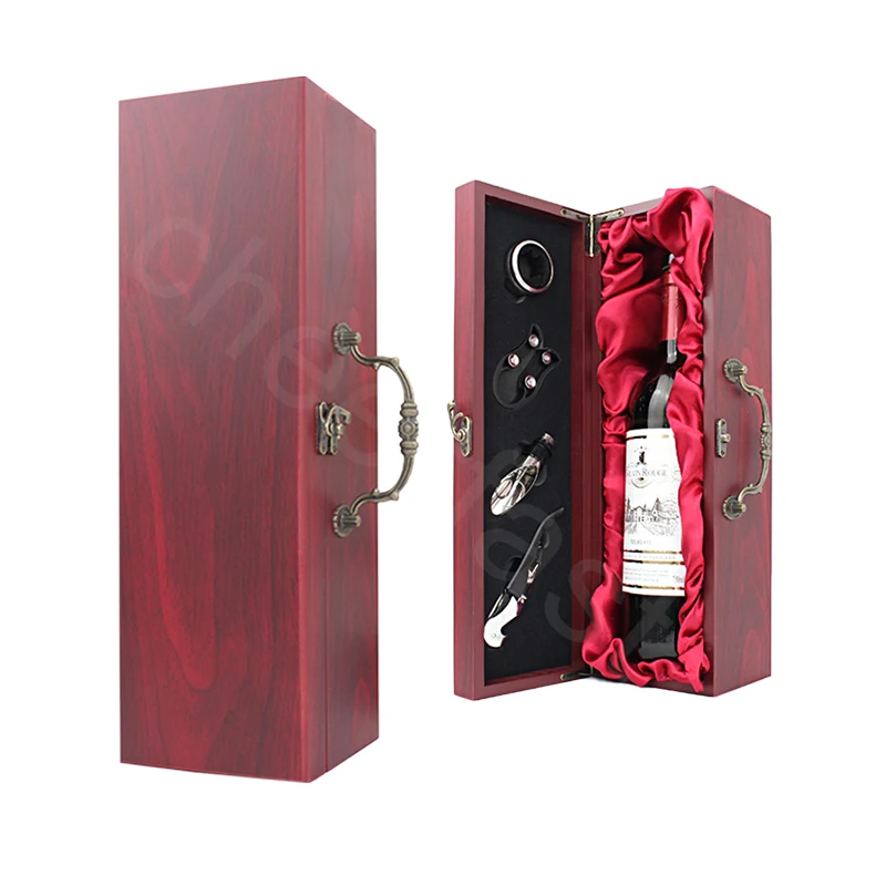 High Grade 750ml red wine single bottle box