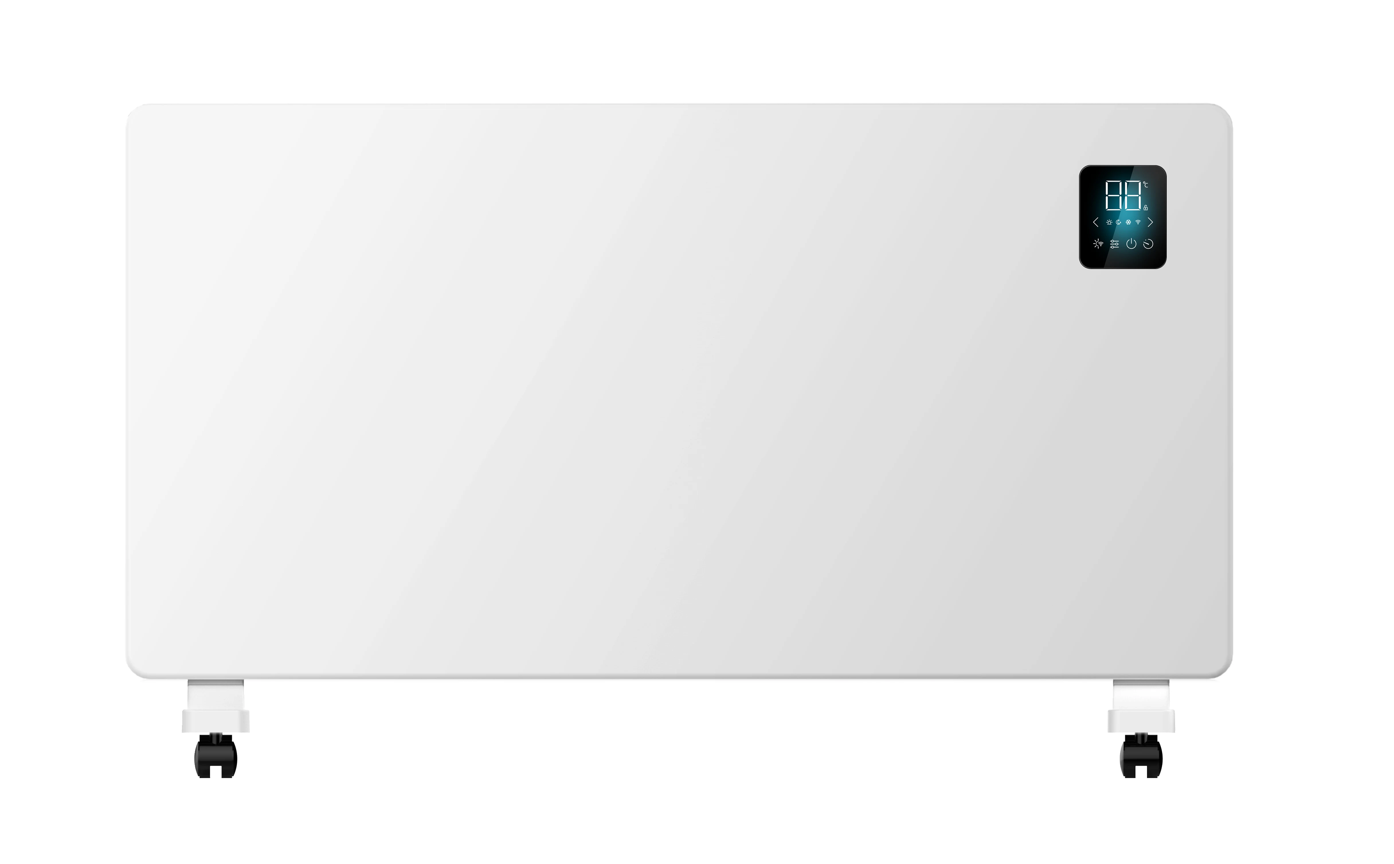 Portable room convector wall mounted or standing electric heater