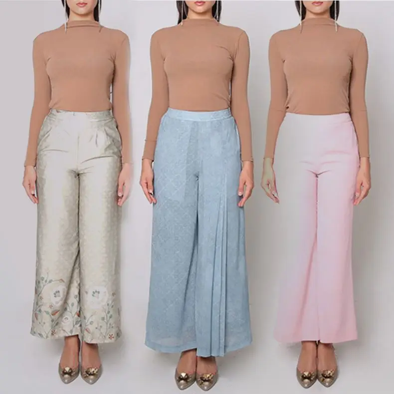 Hot Selling Cheap Japan Style Casual Pleated Pants For Women