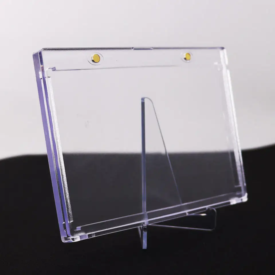 Vertical Booklet One Touch 175pt Magnetic Card Holder For Holding Booklet