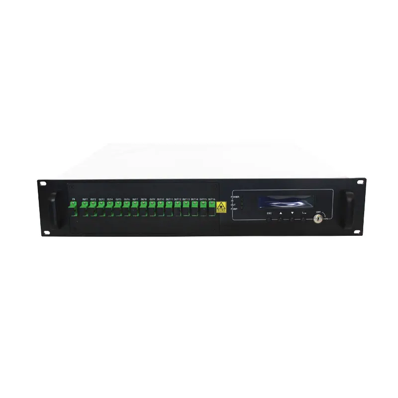 1550nm WDM 16 выходных портов 21dBm EDFA SC/APC усилитель