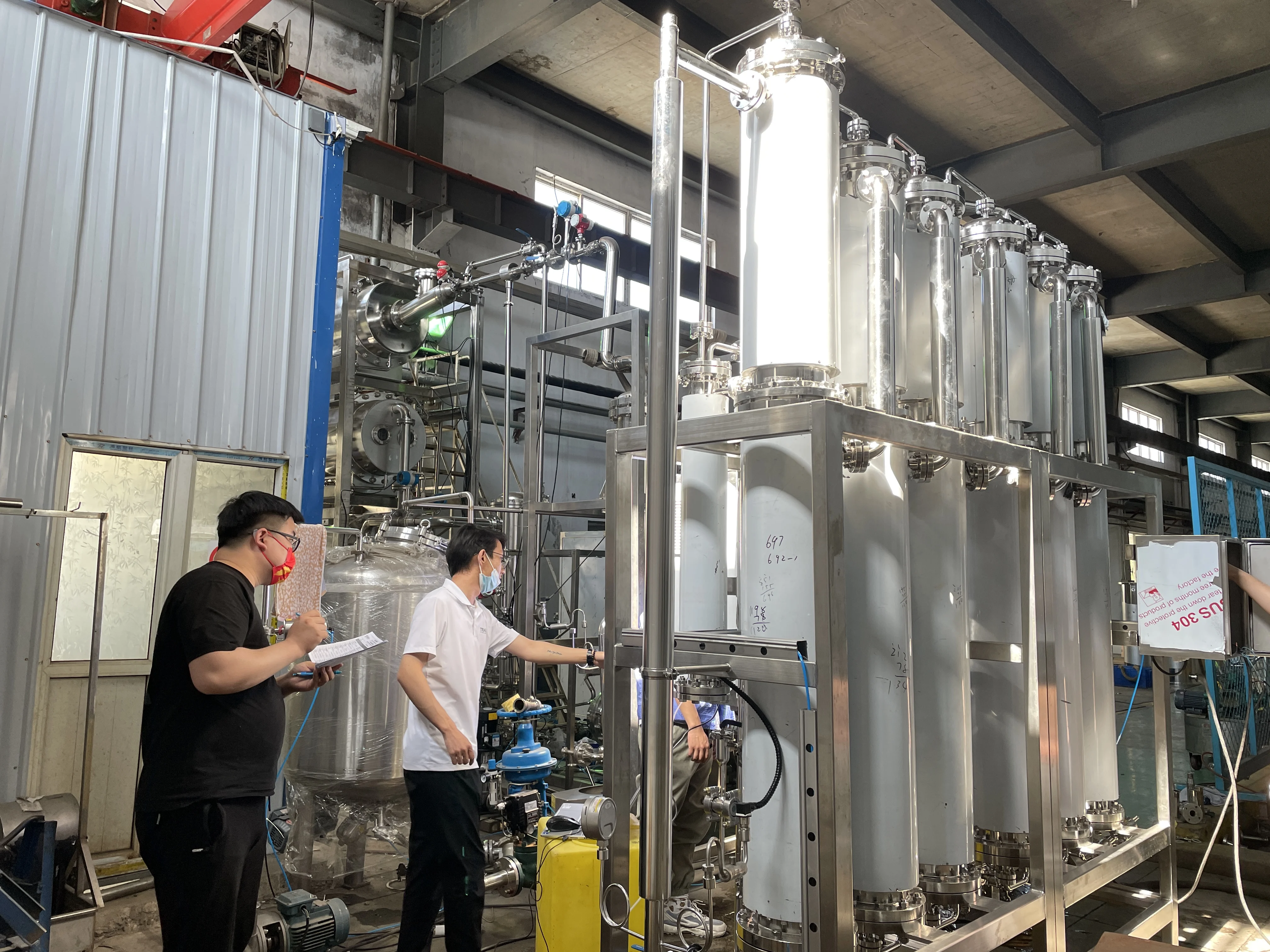 1000L/h pharmaceutical equipment distilled water plant
