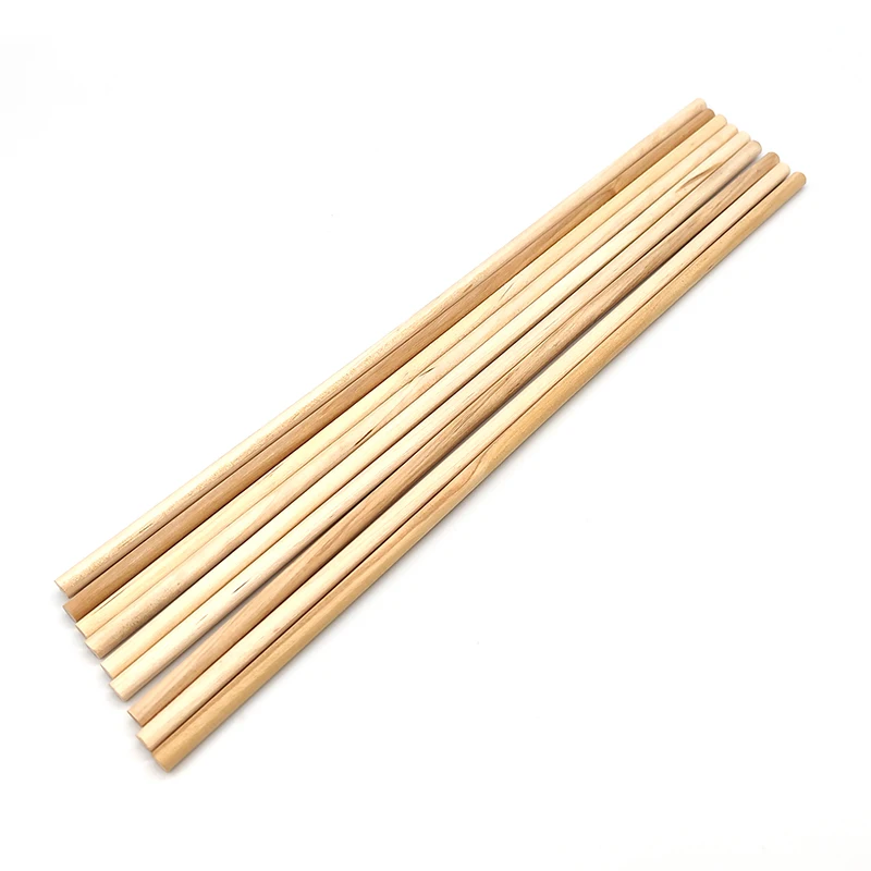 Одноразовые Длинные гладкие деревянные палочки для ваты