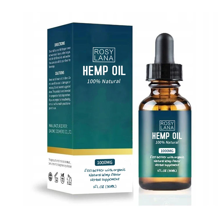 
Private Label 100% Natural Organic Oil For Repairing Anti-acne Controls Oil Hemp Oil 