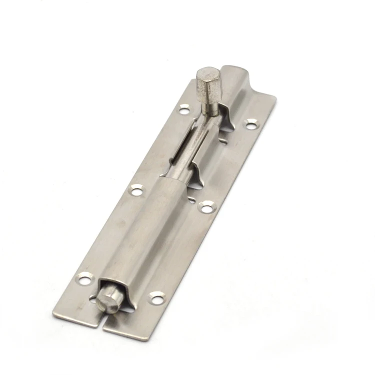 Door construction hardware stainless steel door tower bolt