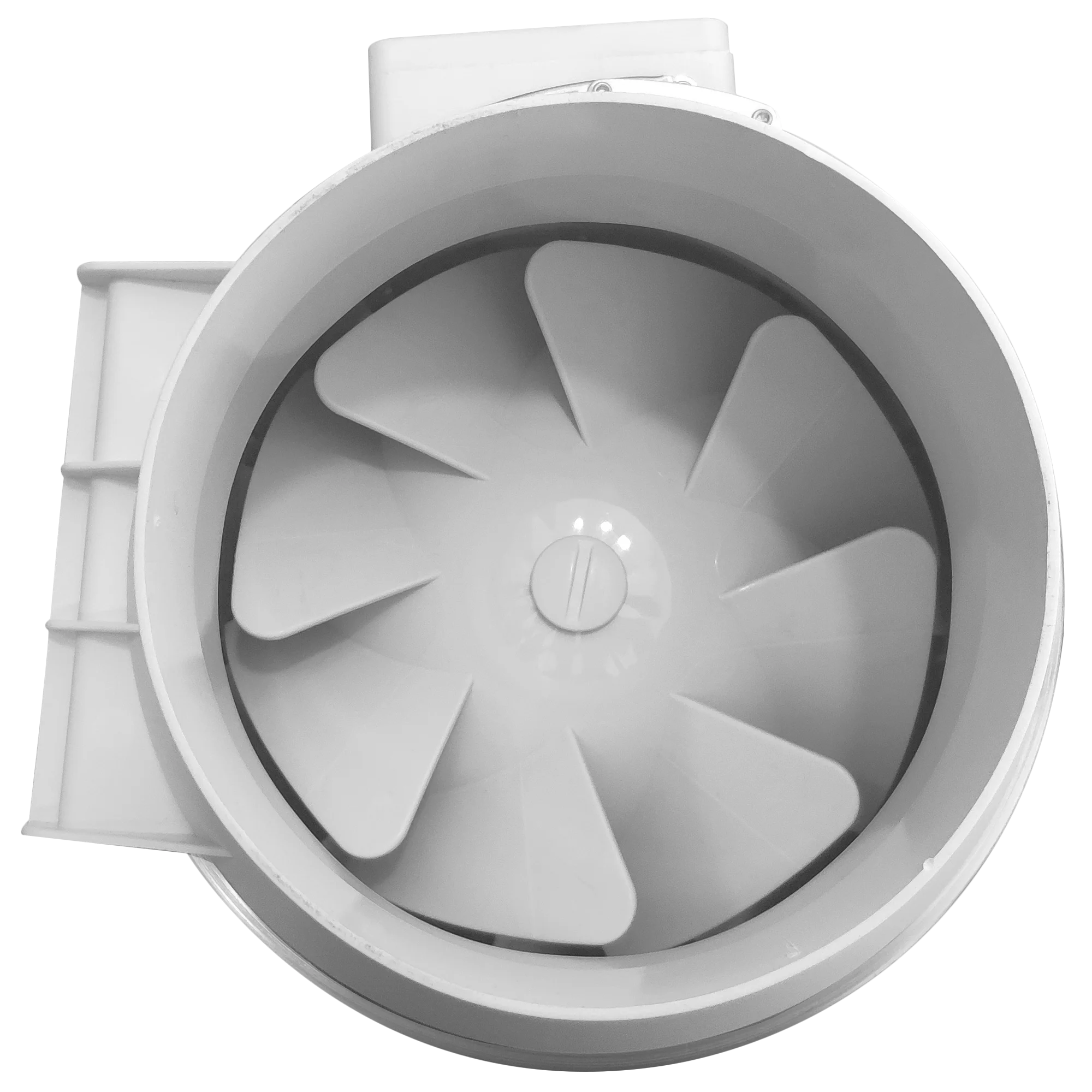 
6 inch inline duct fan plastic extractor bathroom ceiling ventilation pipe exhaust fan 220V booster turbo fan ventilator 150mm 