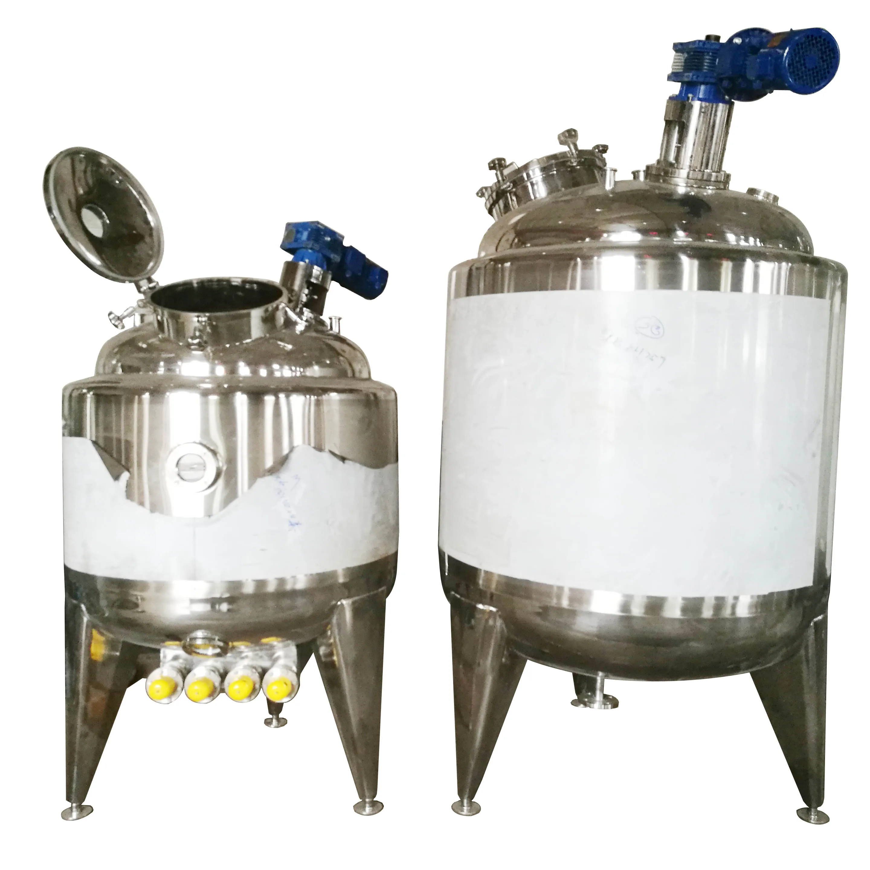 Yogurt milk storage fermentation tank fermentor equipment