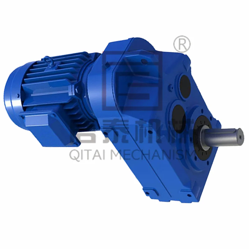 F Series New Design Hollow Shaft Helical Gearbox Small Reduction Gearbox Transmission F Series Gearbox Wind Up Gears
