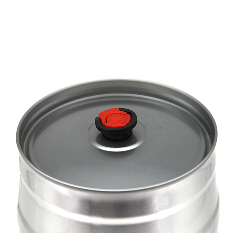 Factory hot sale direct sale 5L mini round stainless steel metal wine barrel with tap