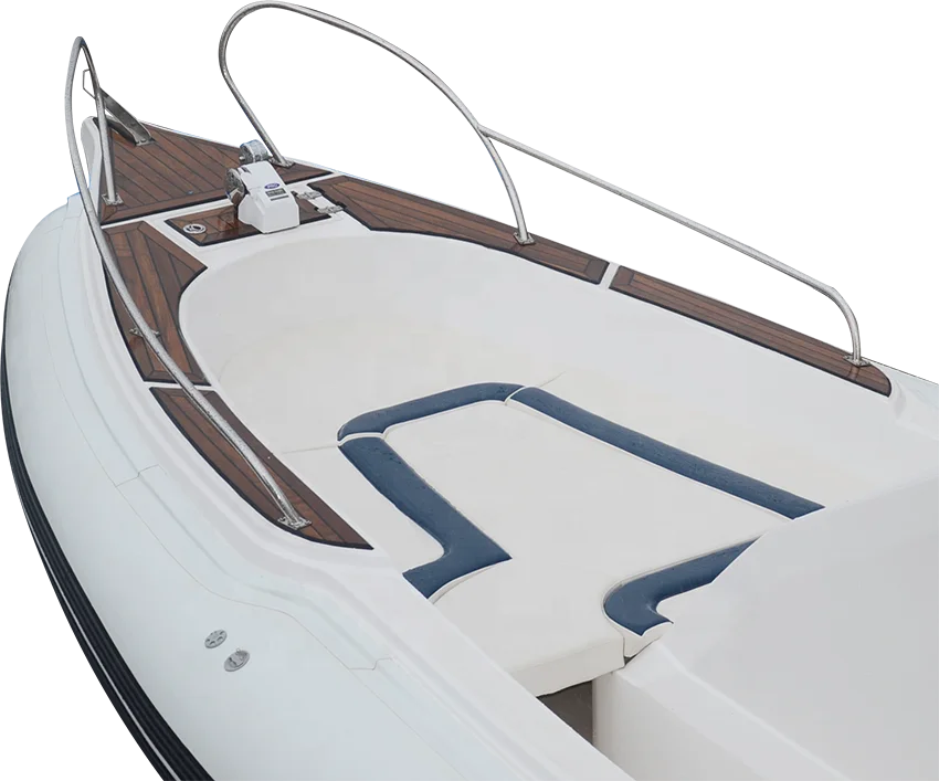 Роскошная ребристая лодка Rilaxy с глубоким V-образным вырезом, максимальная скорость Q960, 62 узла