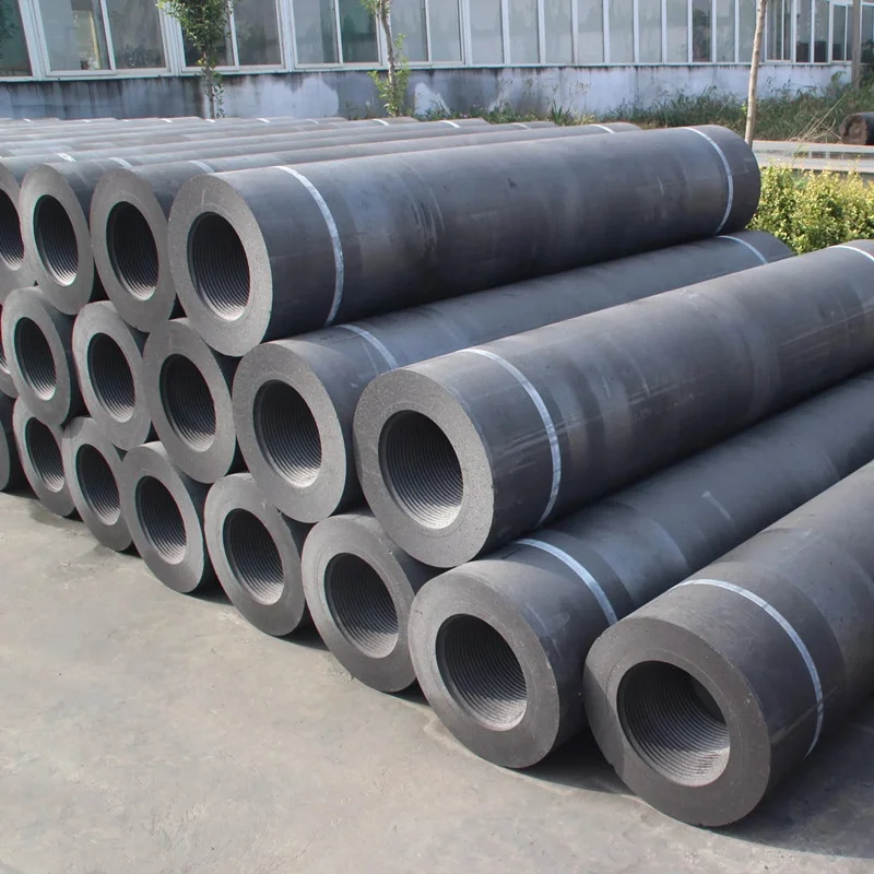 Best price Manufacturer HP 450 for arc furnace graphite electrode for Electric Steel Melting Furnaces With Nipples 3/4 TPI