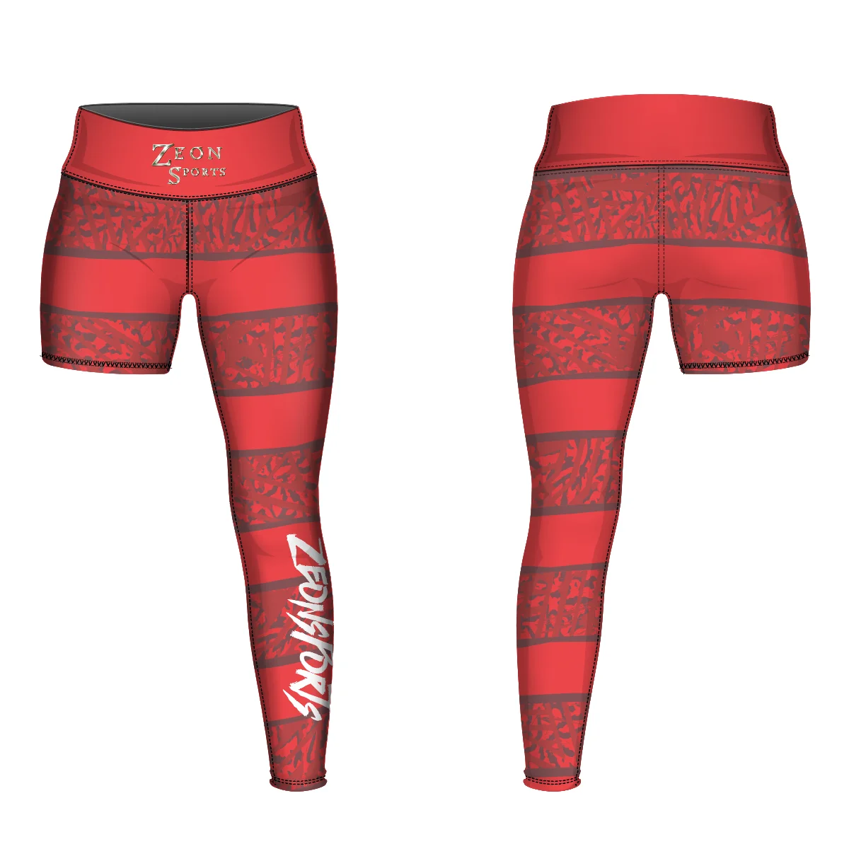 New arrival custom logo design womens Yoga leggings tights pants one single legged legging yoga pants tights