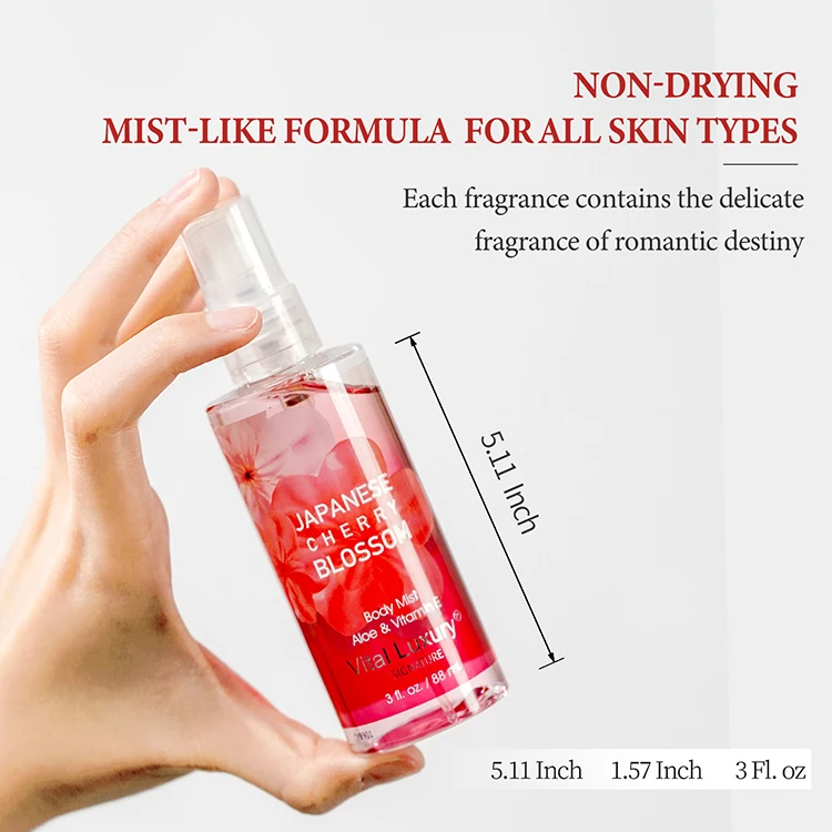 Good Quality Cheap Wholesale Travel Perfume Body Mist Spray for Woman