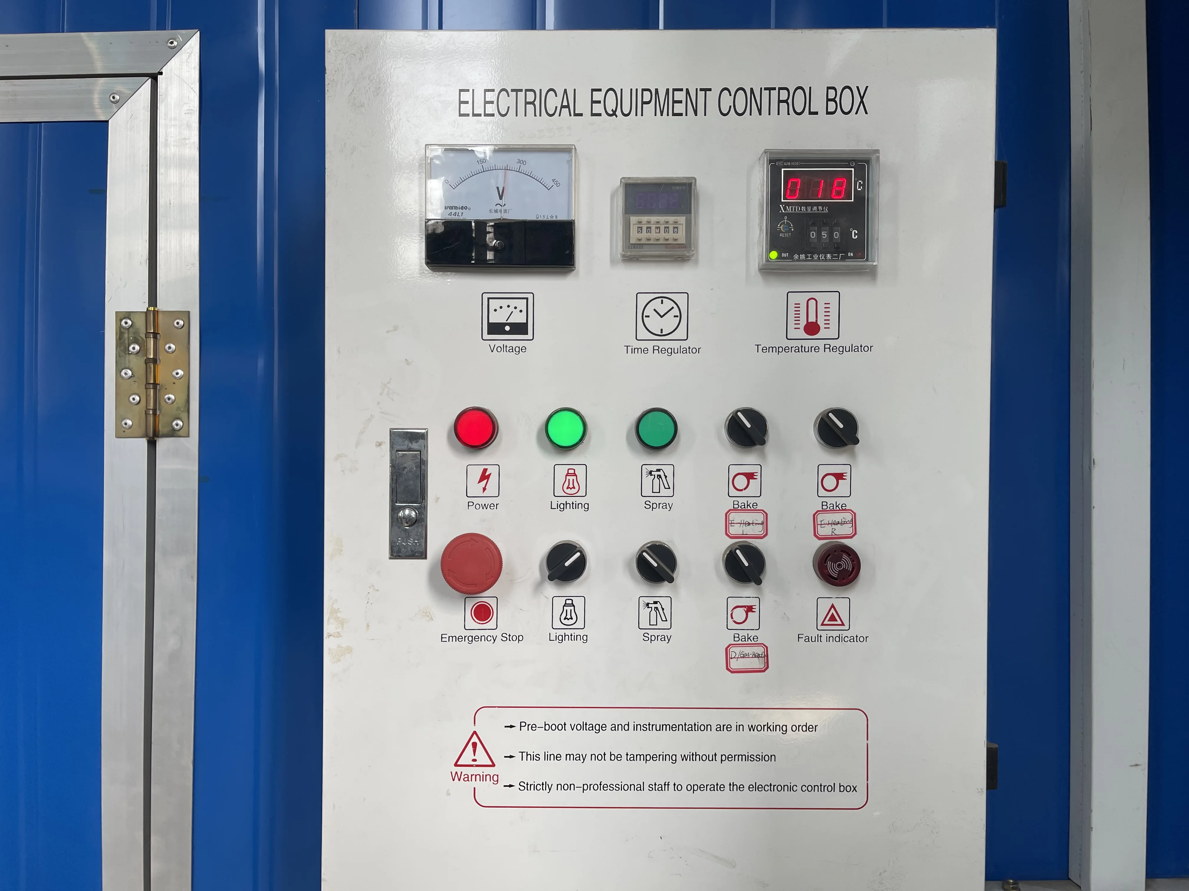 Customize the size of the car paint room and paint room for pickup or bus or truck spray booth red or blue or gray or orange