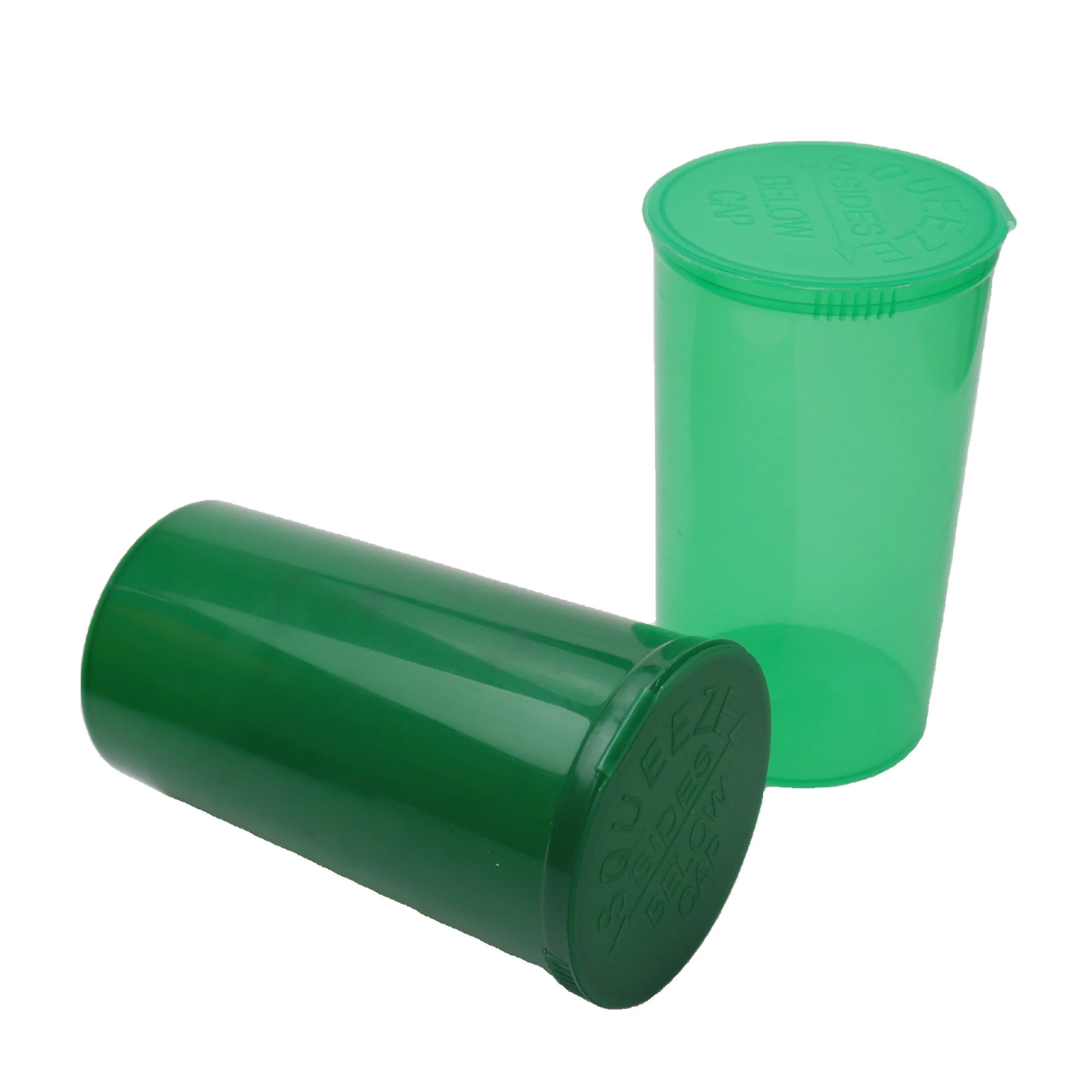 Hot Selling 160dr Childproof Flower Pop Top Squeeze Bottles Pharmacy Prescription Pill Capsule Container