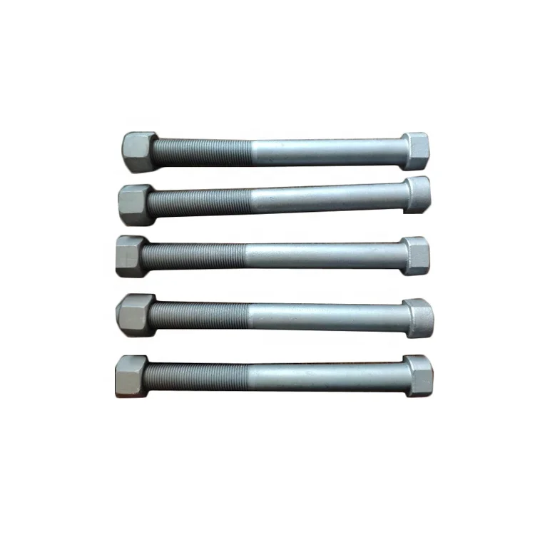 Factory Hot Selling Suspension Center Spring Bolt with Nut for Truck Trailer