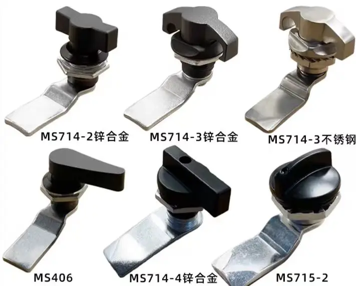 Mailbox Lock Ms714 File Furniture Cabinet Black Tongue Network Cabinet Zinc Alloy Cylindrical Lock Distribution Box Cabinet Door