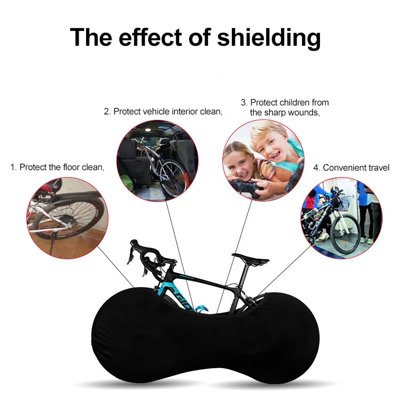 Bicycle dust-proof cover mountain bike road bike wheel cover Bicycle Cover