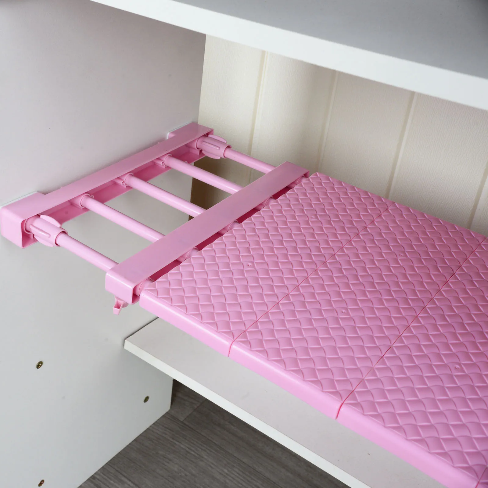 Adjustable Closet Organizer Storage Shelf Wall Mounted Kitchen Rack Space Saving Wardrobe Decorative Shelves Cabinet Holders