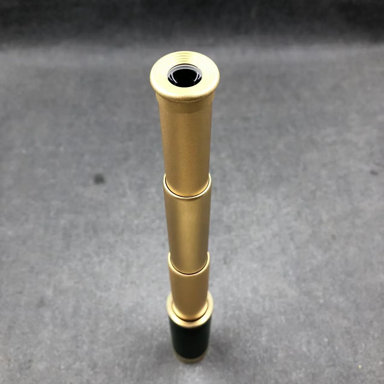 Monocular Telescope - Handheld Collapsible Brass Telescope - 25x30 Zoomable Portable Pirate Spyglass For Hiking