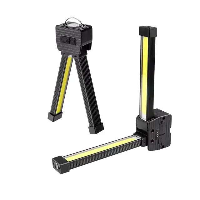 new design Outdoor rechargeable Camping Tent Light magnetic work light Folding light with hook