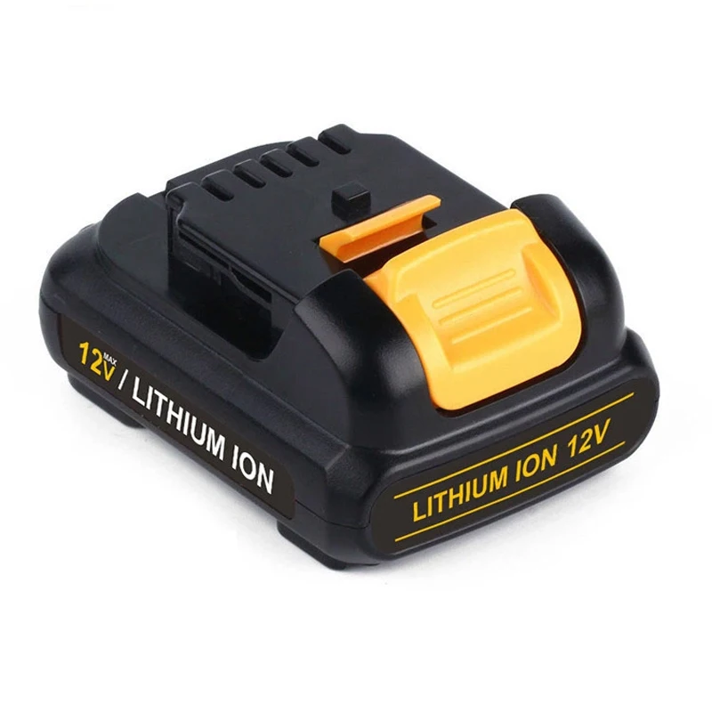 
10.8V 2.0AH DCB120 Li-ion 12V cordless drill battery 1.5Ah for Dew DCB123 DCB125 Power tools 