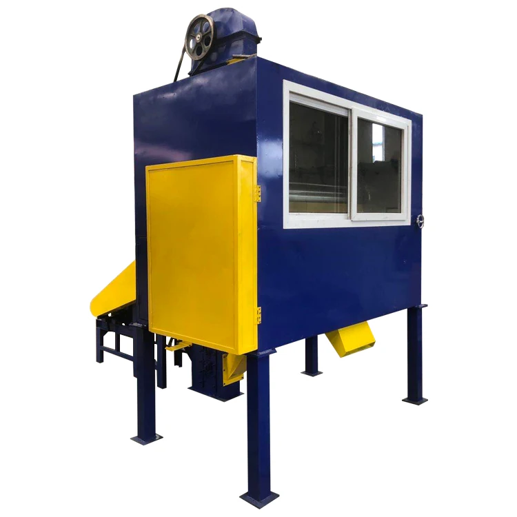 New High Quality Automatic Tire Steel Silicone Gel Rubber Recycling Magnetic Separator Recycle Machine