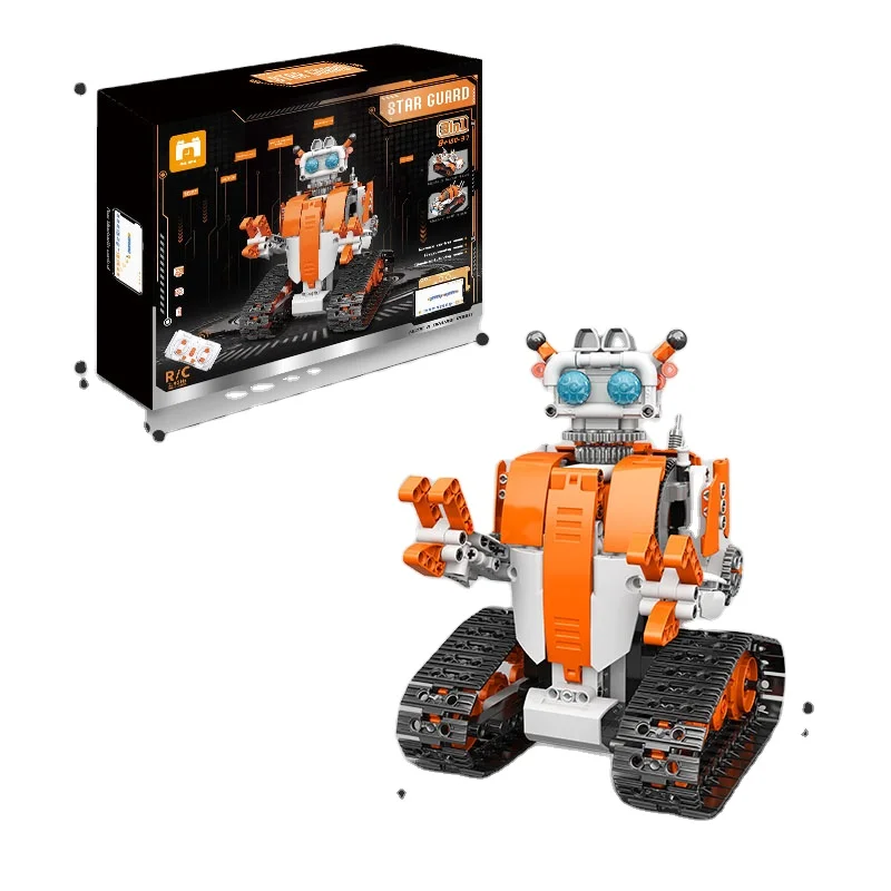 wholesale BC-37 418pcs Building Block Set Toys Kits Remote & APP Control Robot Together Engineering Kits STEM programmable toys