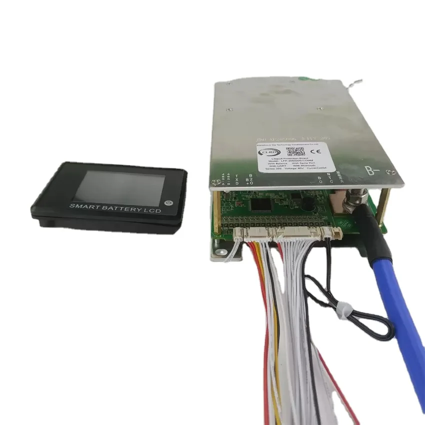 JBD-AP21S002  200A 300A smart BMS with relay  for 8S 13S  16S  48V 72V 7S-21S LI ION lifepo4 Lithium battery pack