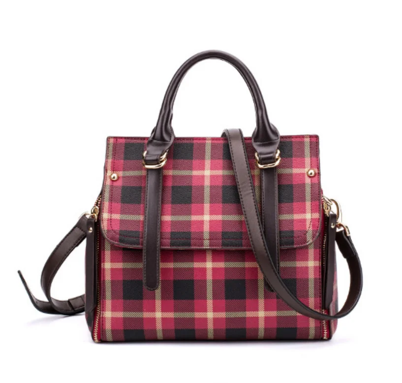 2022 new year designer hand bag leather lady bags online shopping, alibaba grid handbags for women tote bag