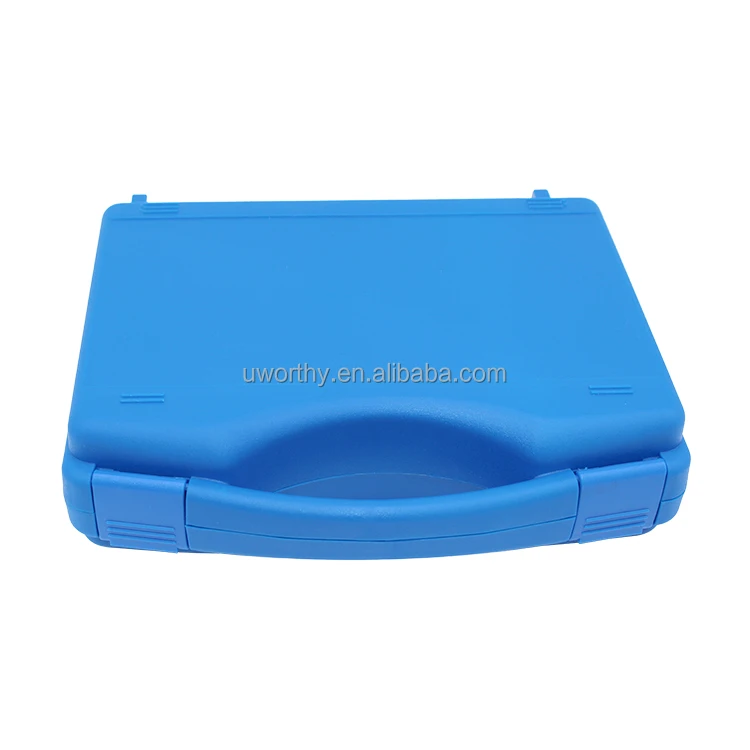 250x210x70mm Custom Blue Promotional Reasonable Cheap Price Hard PP Material Portable Plastic Protective Case Box with Foam