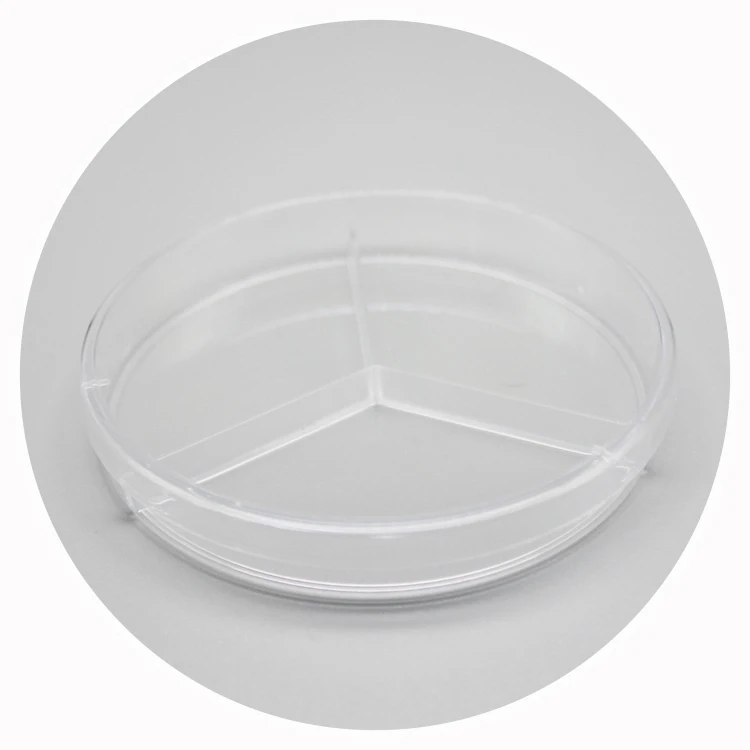 Medical sterile plastic disposable culture petri dish 90mm