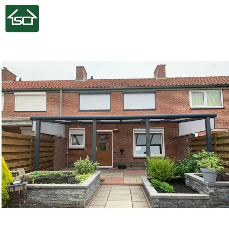 Современные водонепроницаемые садовые очки для веранды на балконе 6,06x4 метра с крышей из поликарбоната